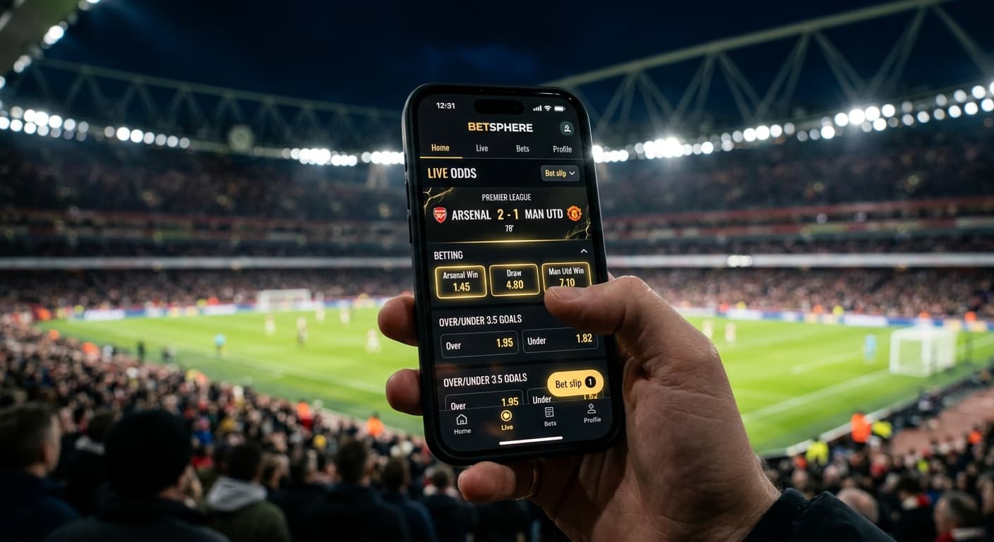 Mobile Betting background